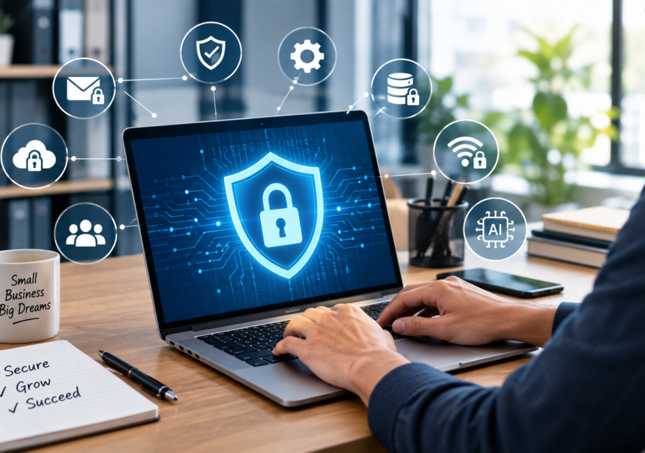 Small business cybersecurity strategy and data protection in 2026