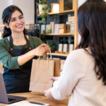 Small business improving customer experience with better product services.