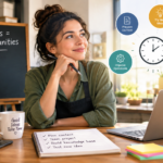 Small business using slow hours for new opportunities