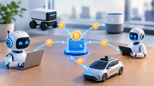 AI agents using crypto for machine-to-machine payments