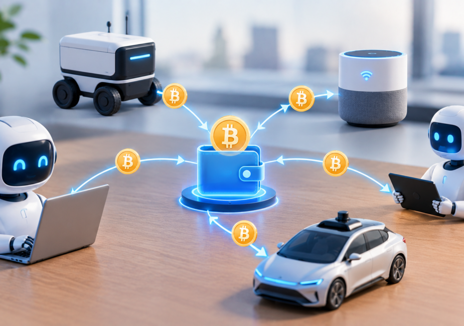 AI agents using crypto for machine-to-machine payments