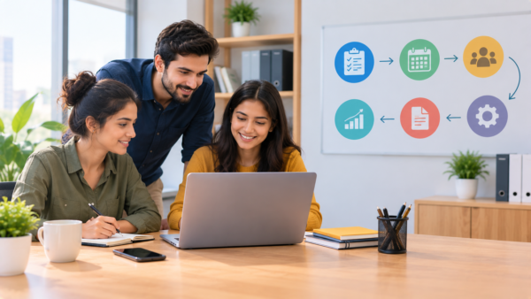Small business system for managing daily operations
