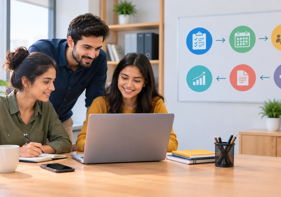 Small business system for managing daily operations